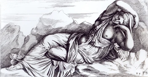 Cleopatra fördes till Rom i Triumph av Augustus, ca 1653
